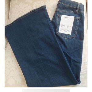 Frame Le Palazzo high waist jeans wide leg jeans